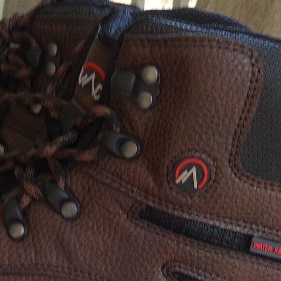 Navados men\'s  brown Arroyo size 12M, water resistant lace up boots, hiking, NWT main image 11